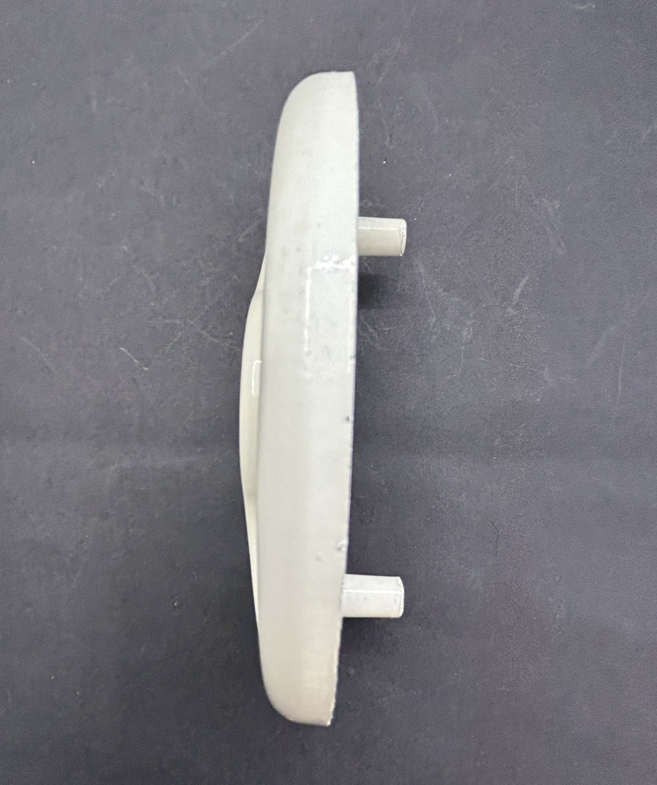 RRR door hardware - Flat Profile External Handle - WHITE