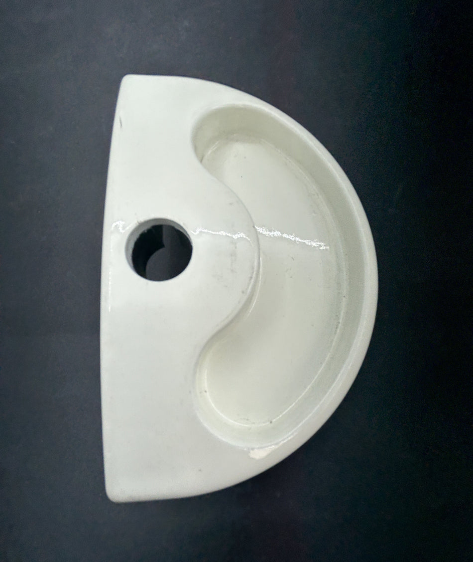 RRR door hardware - Flat Profile External Handle - WHITE