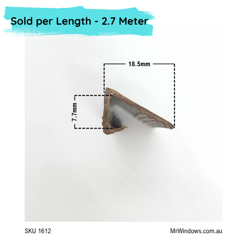 Glazing bead- Sold per 2.7 meter