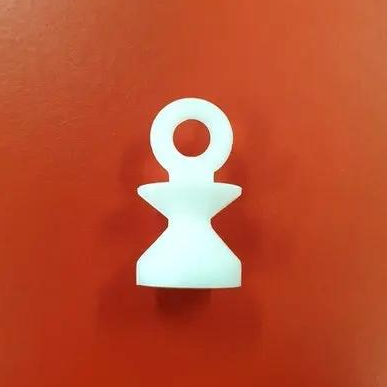Curtrax Track Slider - White Button Slides - Sold Singly