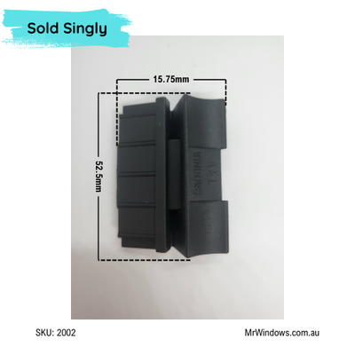 Window handle - suits A & L sliding windows handles QLD - Non Keyed