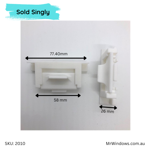 Window Handle - Barnsley (Obsolete) - 3D printed- Sold singly