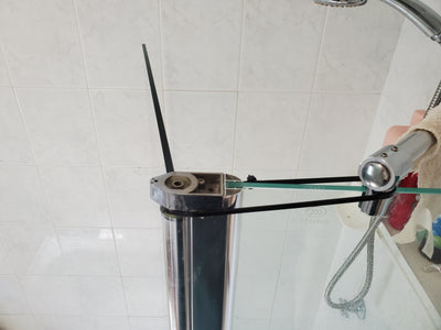 Shower Pivot head 3D printed- Print on Demand