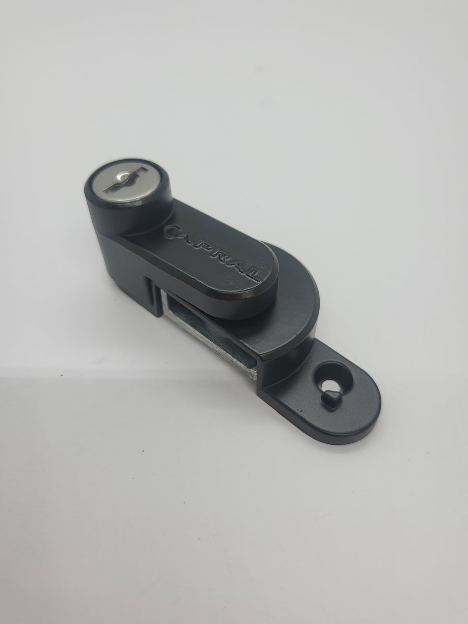 CAM Sash Lock - suits Capral Double Hung windows - Black