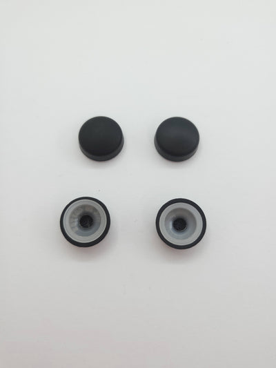 Screw Caps- Black - Sold in a packet of 4