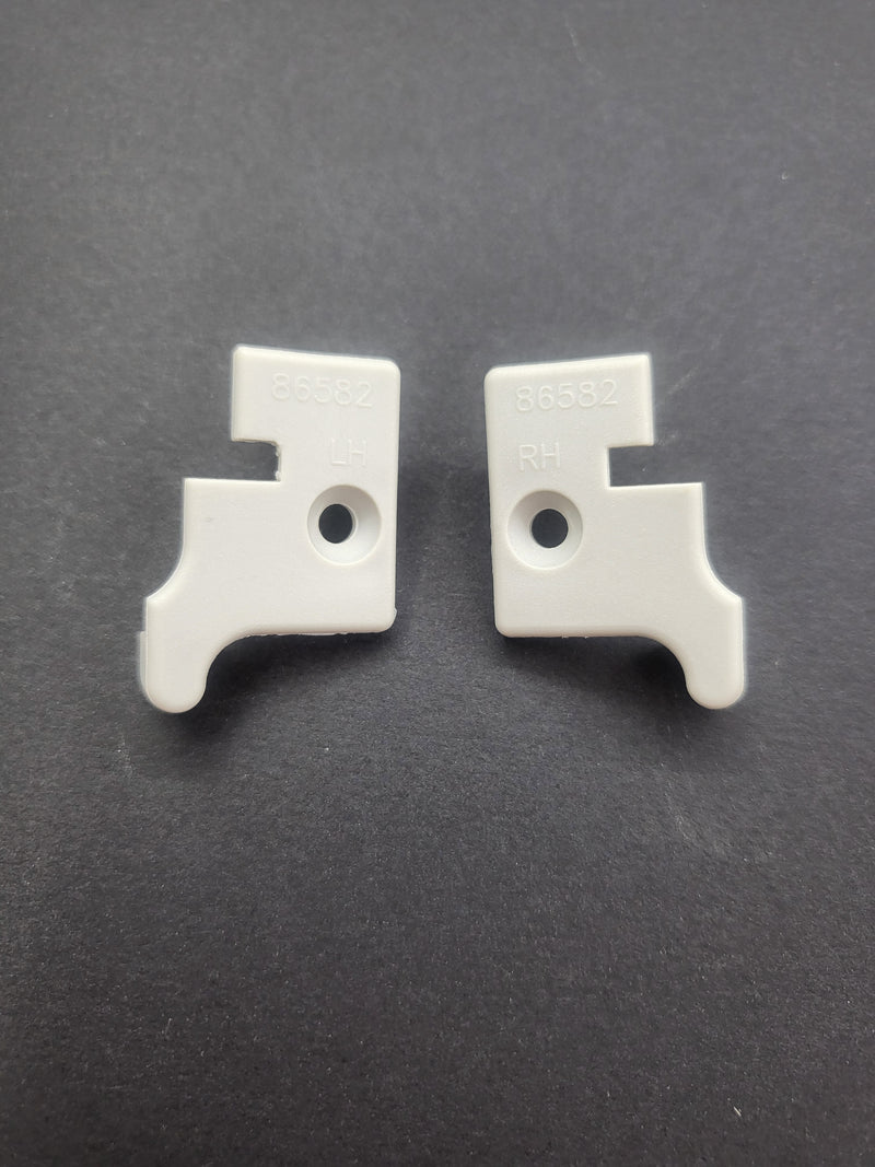 Shower end caps- Unknown brand- sold in pair ( LH & RH )