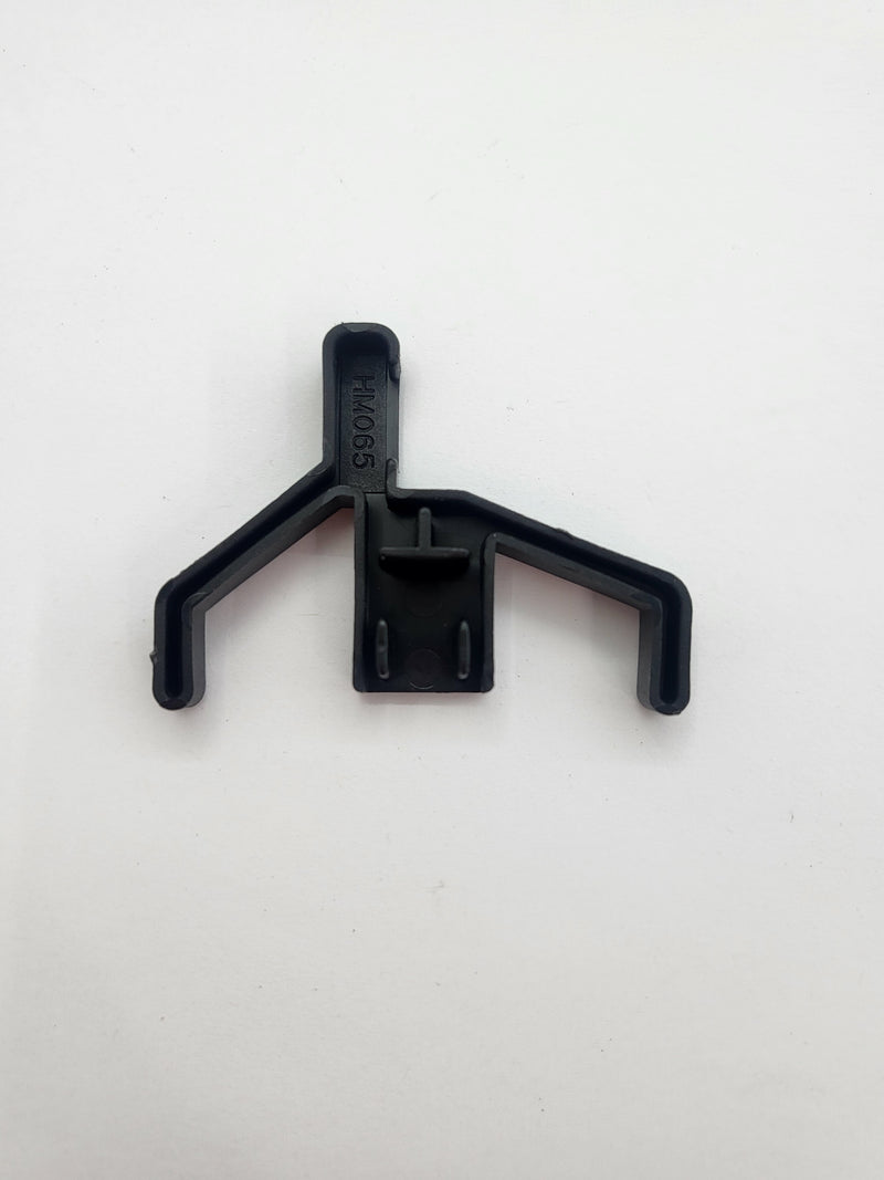 End Cap - suits AB Pivots shower door stile - Black - sold singly