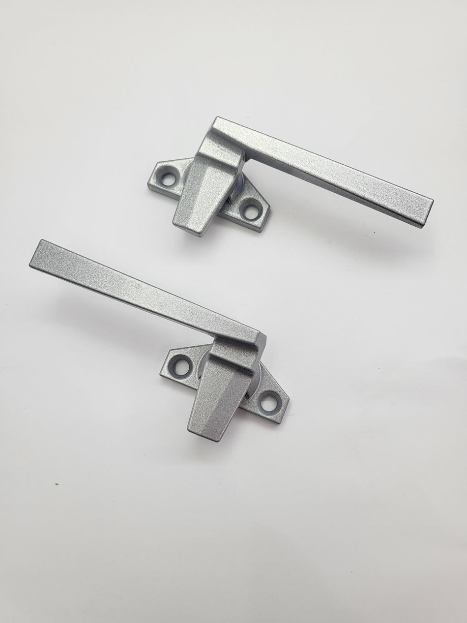 Truth Trimline - CAM handle - Sash lock - silver grey