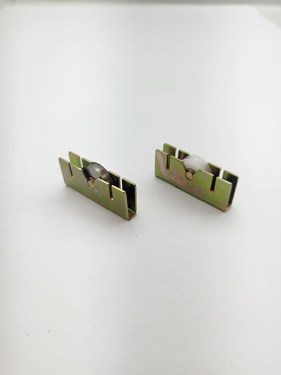 Sliding roller - 5.6mm wide - Nylon OR Brass tyre