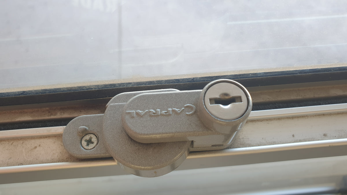 CAM Sash Lock - suits Capral Double Hung windows - Black