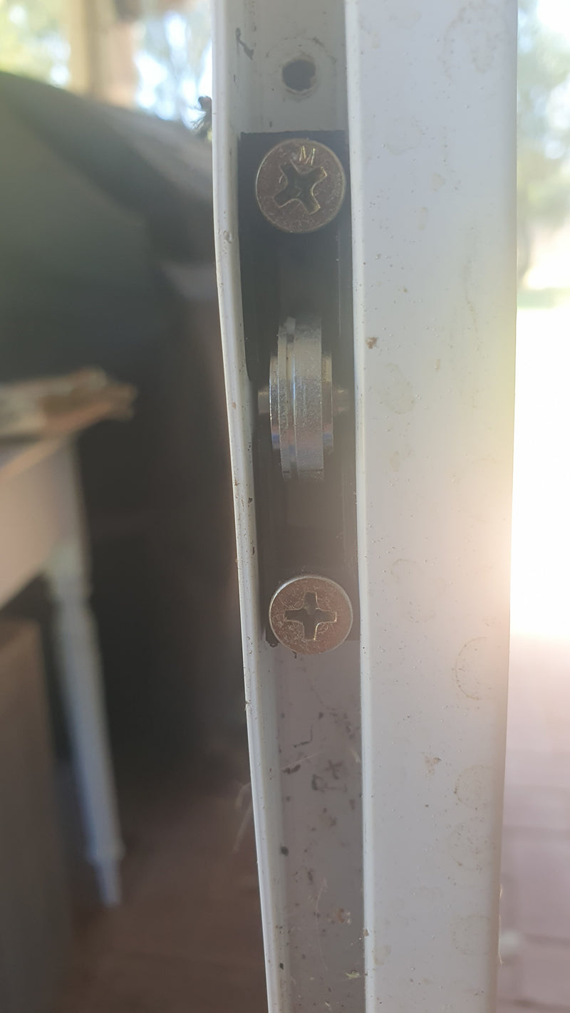 Window carriage and rollers - 3D Printed