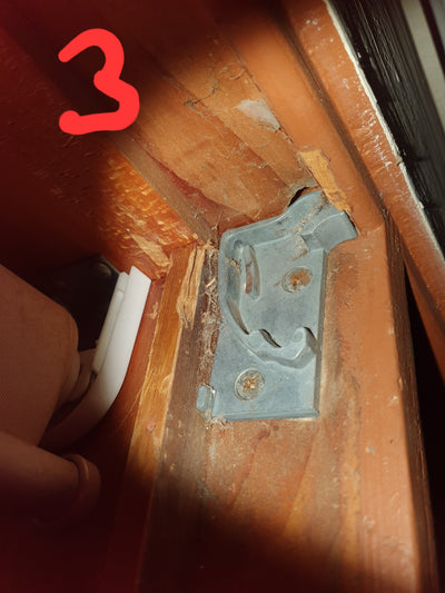 Stegbar Timber Awning Window Hinges -  3D Printed - Sold as set of 4