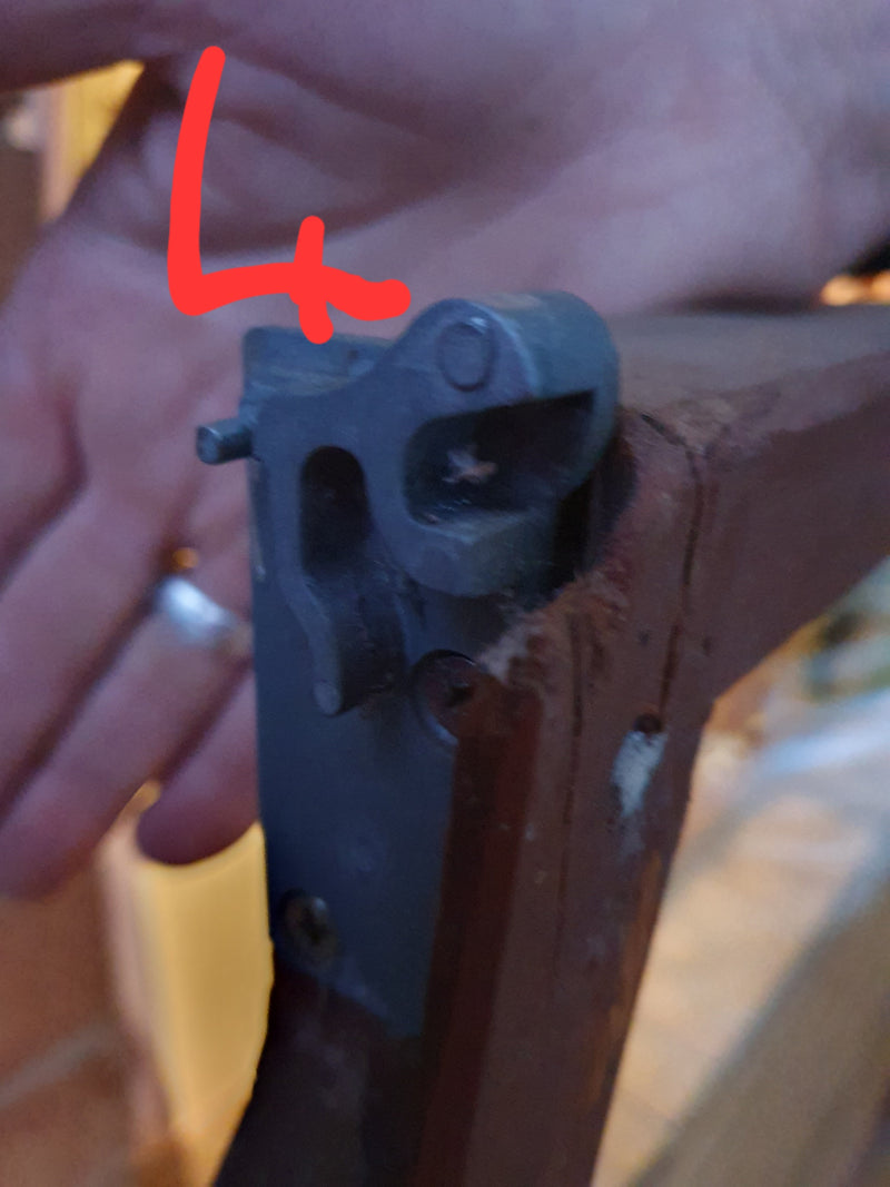 Stegbar Timber Awning Window Hinges -  3D Printed - Sold as set of 4