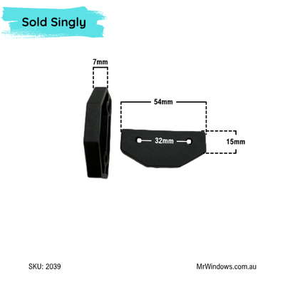 Window Handle - suits old Crestlite, Comalco, Viewtech