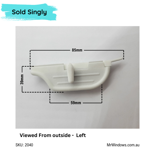 Window Latch 3D Printed- Right OR Left(Viewed from outside)- Sold Sing ...