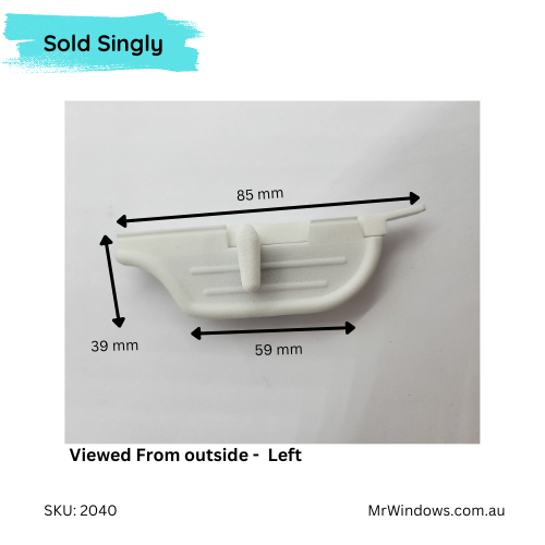 Window Latch 3D Printed- Right OR Left(Viewed from outside)- Sold Sing ...