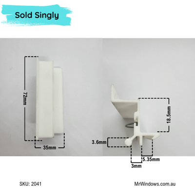Sliding Window Latch - 3D Printed