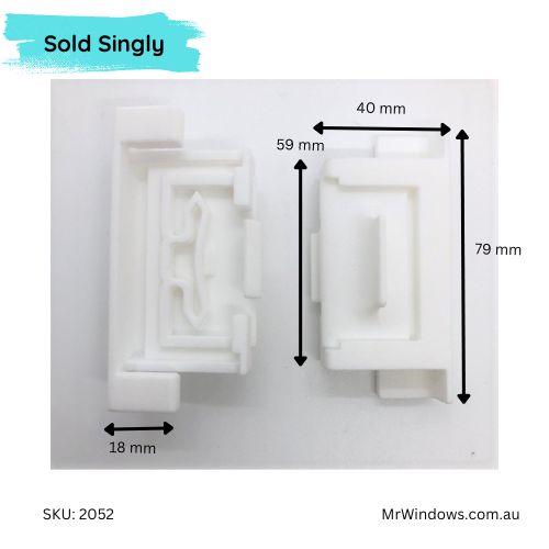 Window Handle - Old Stegbar- Non-keyed- 3D printed- Sold singly