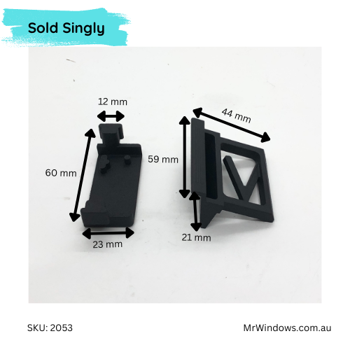 Handle - suits Stegbar Vision series windows - 3D Print- Sold singly