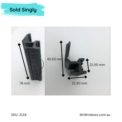 Window Handle - suits old Nulook windows- 3D Printed