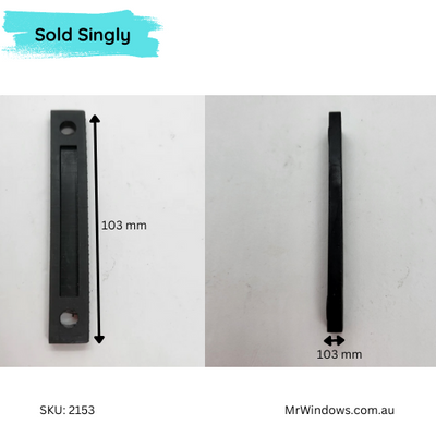 Double Hung Window Sash Lock - latch - Black - used as Trend replacement- Sold singly