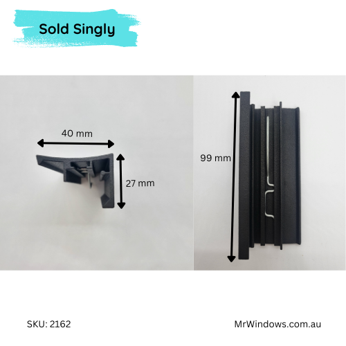 Window handle- Suits Rylock S1 windows- 3D printed- Sold singly