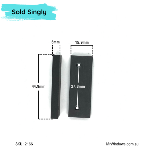 Window Handle - suits old Crestlite, Comalco, Viewtech