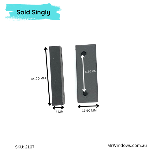 Window Handle - suits old Crestlite, Comalco, Viewtech