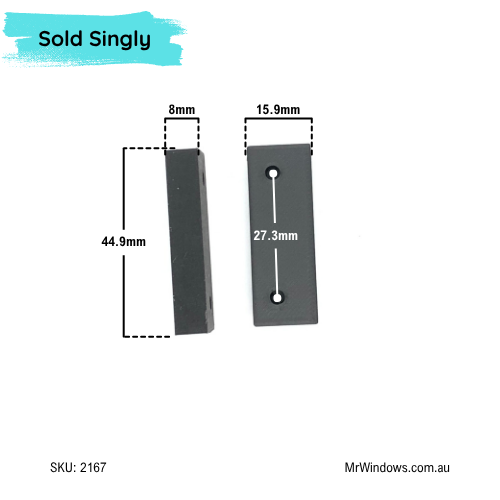 Window Handle - suits old Crestlite, Comalco, Viewtech