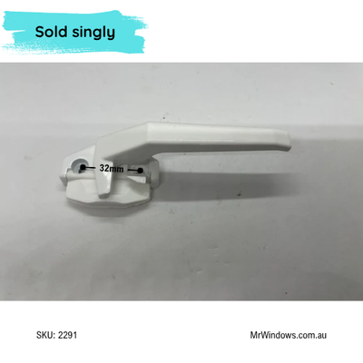 Handle CAM - by Whitco - Wedgeless- White- Sold singly