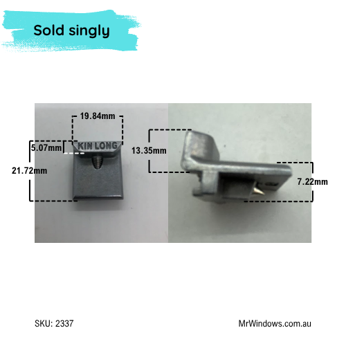 Lock plate  ZA1-6A - suits Kinlong multipoint lock