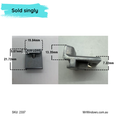 Lock plate  ZA1-6A - suits Kinlong multipoint lock