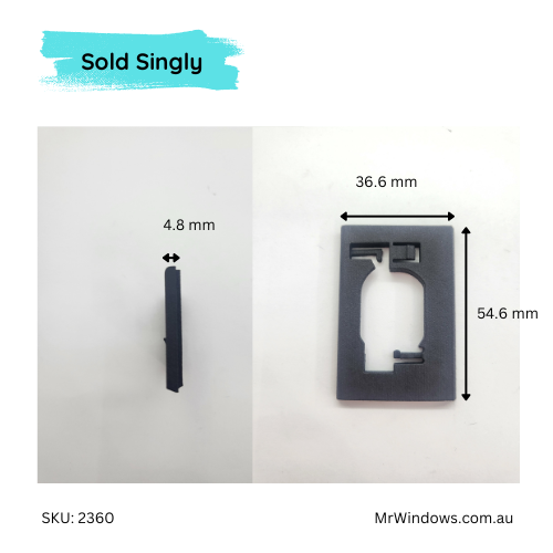 Signature Double Hung Window Components- 3D printed tongue