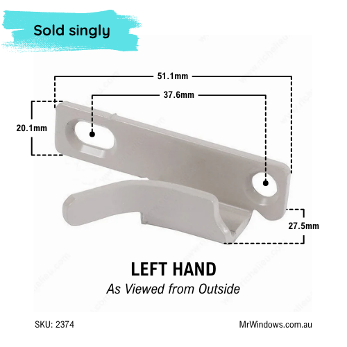 Truth HomeGard® Sash Lock Keeper ONLY