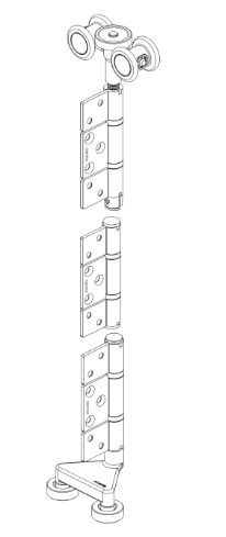 CENTOR E2 Bifold Hardware for AWS - SPECIAL ORDER (Not held in stock)