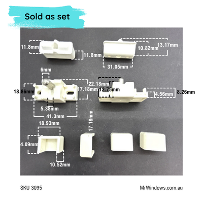 Affinity series - Lift & Lock shower series - Cream off White