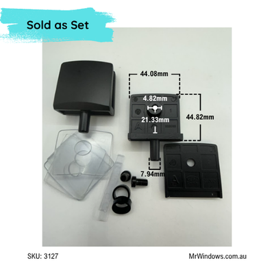 Black Shower pivot patches only - set 2