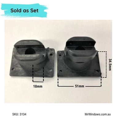 PIVOT shower kit - top and bottom set - Showerama