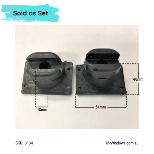 PIVOT shower kit - top and bottom set - Showerama