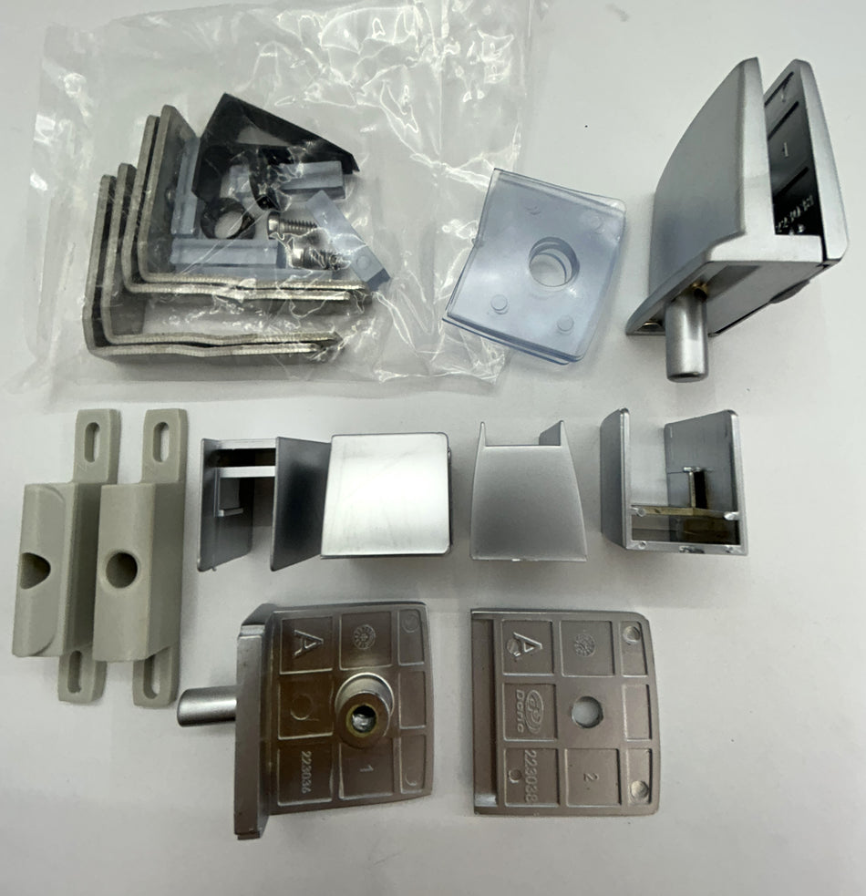 Shower pivot kit - suits Stegbar Grange Pivot Kit - overlapping