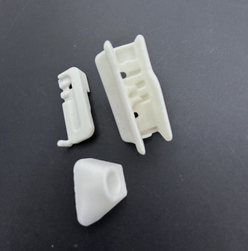 PIVOT Set - suits old Bradnams Shower Top or Bottom  - WHITE