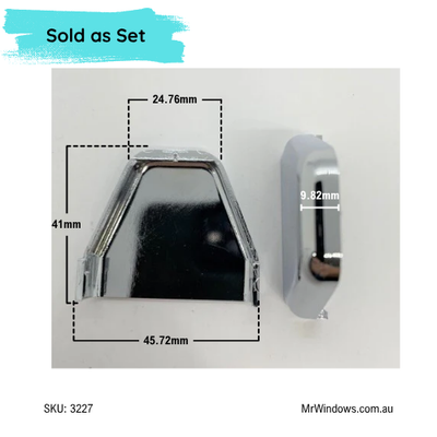 Pivot Kit, brackets and corners - suits Mirage Vogue Series Screens
