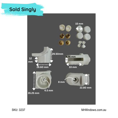 Pivot kit - suits Marble Trend Hampton 1830 Showers-KIT