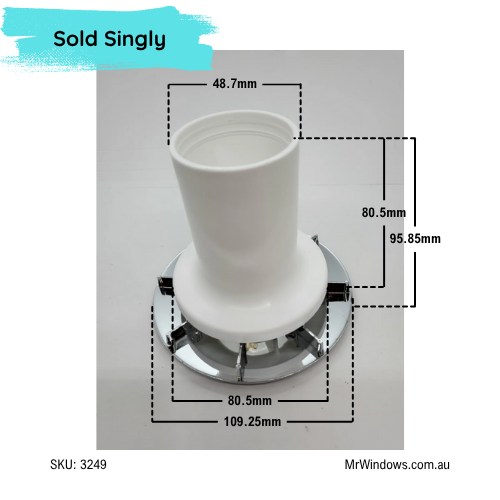 Seville Easyclean Waste Lid Assembly - Post Dcember 2004 - sold singularly