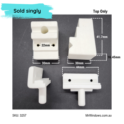 Pivot shower hardware - suits Betta & Diamond screens- Sold in a kit
