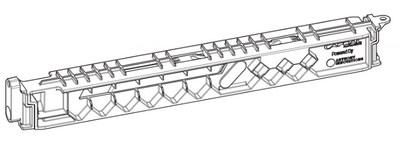 Roller suit Capral 900 series doors - QUAD roller - SPECIAL ORDER