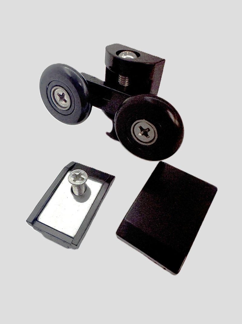 Sliding shower roller - suits 6mm - bottom and top sold separately