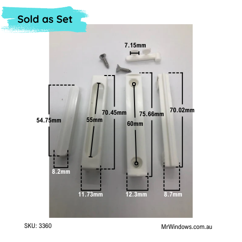 Magnetic shower catch - suits Phoenix, Evolution Lineals - WHITE