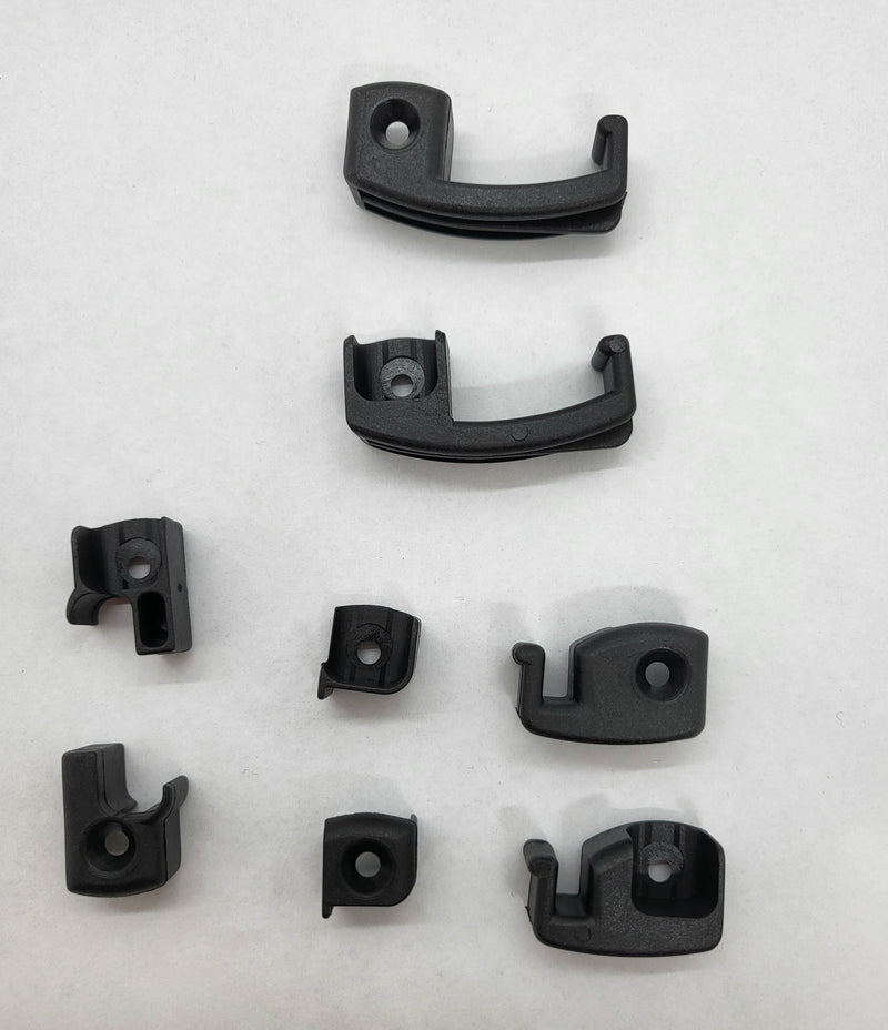 Sliding shower parts - G James 826 series - White & Black