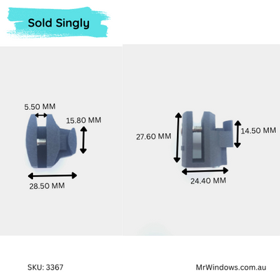 Shower Guide - Suits Marbletrend - 3D printed